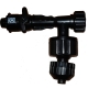 Wasserstrahlpumpe mit Adapter